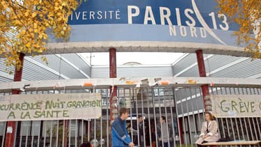 L'entrée de l'Université Paris 13.