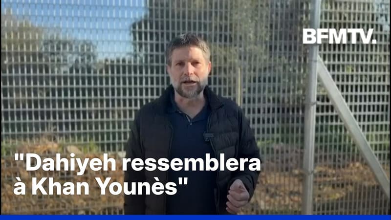 Guerre au Moyen-Orient: un ministre israélien menace une banlieue de Beyrouth de la même dévastation que Gaza