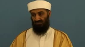 Capture d'écran de Ben Laden faite par le renseignement américain.
