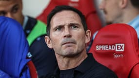 Frank Lampard lors du match Sunderland-Coventry (1-1, a.p., barrage d'accession à la Premier League), le 13 mai 2025