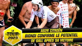 Tour de France E17 : "C’est quelqu’un qui a un potentiel énorme" affirme Biondi après la victoire de Gall