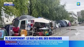 Campement à Lyon 7e : le ras-le-bol des riverains