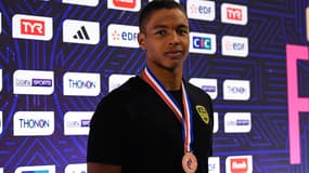 Sauveur Cristofini aux Championnats de France de natation petit bassin