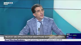Charles Najjar (Fibler) : Fibler est une application pour smartphone destinée à des experts - 29/01