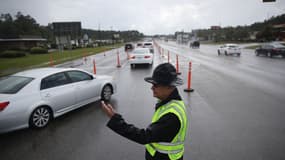 (Photo d'illustration) Un contrôle du trafic sur une route aux Etats-Unis, en Caroline du Sud