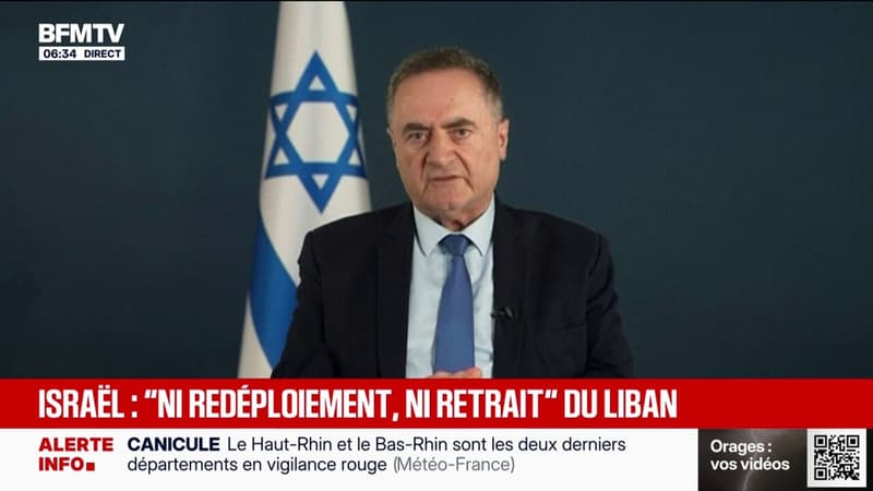 Israël affirme qu'il n'y aura "ni redéploiement, ni retrait" tant que le Hezbollah "n'aura pas été désarmé sur l'ensemble du territoire libanais"
