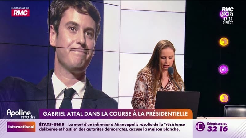 Gabriel Attal dans la course à la présidentielle