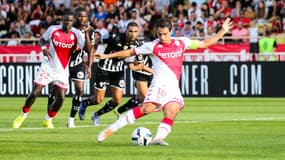 Wissam Ben Yedder lors de Monaco-Angers