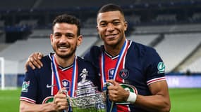 Alessandro Florenzi et Kylian Mbappé