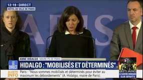 Anne Hidalgo invite "toutes et tous à faire preuve de prudence" samedi