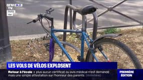 Les vols de vélos ont explosé à Paris depuis le début de l'année