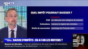 La France a-t-elle les moyens des baisser les impôts? 