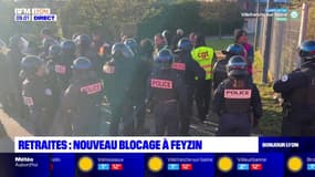 Retraites: nouveau blocage à Feyzin