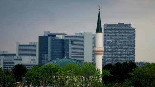 Une mosquée dans le centre de Vienne, le 14 avril 2017