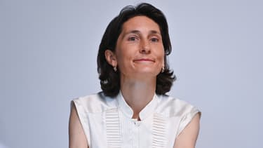 Amélie Oudéa-Castéra en août 2023