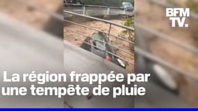 Coincée dans sa voiture, cette femme est sauvée des inondations dans les îles Canaries