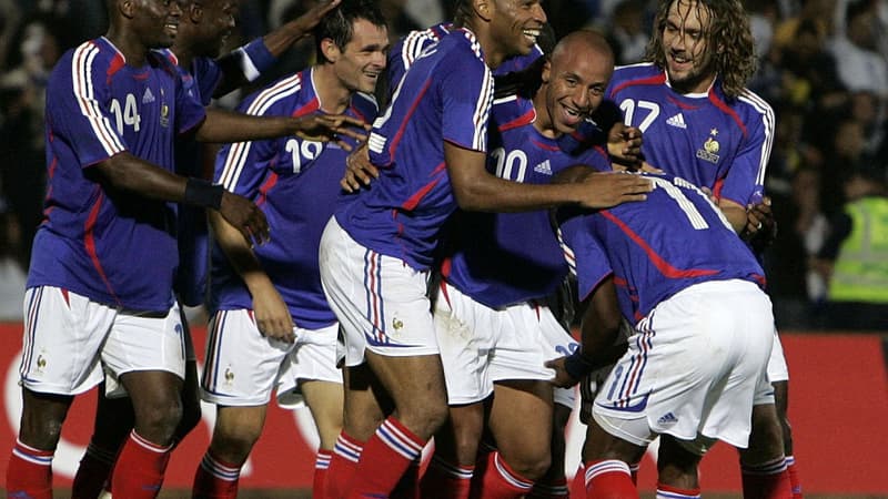 Julien Faubert félicité par les Bleus
