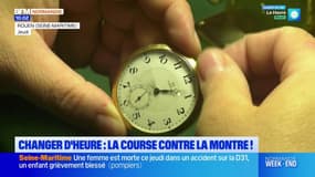 Rouen: les horlogers se préparent au passage à l'heure d'hiver