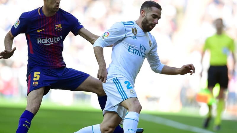Sergio Busquets et Daniel Carvajal
