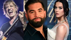 Jean-Louis Aubert, Kendji Girac et Katy Perry
