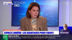 Espace lumière: Elisabeth Jacques présente les avantages du projet pour la vallée de L'Ubaye