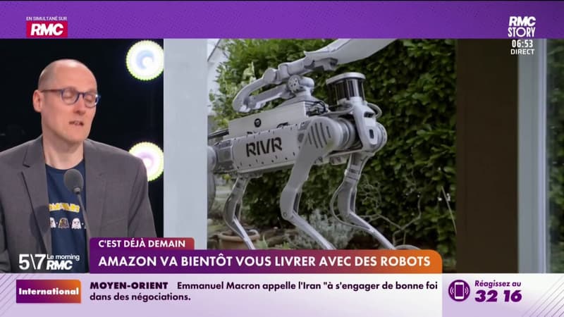 C'est déjà demain - Amazon va bientôt vous livrer avec des robots