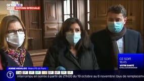 Couvre-feu à Paris: "une mesure extrêmement dure" pour Anne Hidalgo