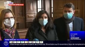 Couvre-feu à Paris: "une mesure extrêmement dure" pour Anne Hidalgo