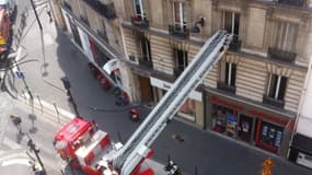 L'incendie s'est déclaré dans un appartment de la rue du Commerce dans le XVe arrondissement de Paris
