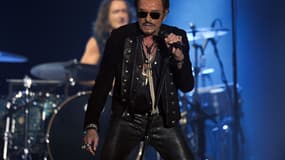 Johnny Hallyday aux Francofolies de La Rochelle, en juillet 2015.