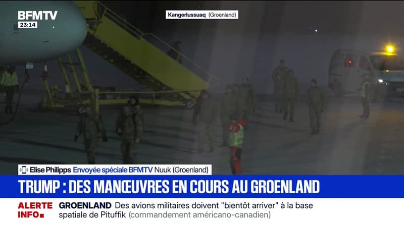 Des avions américains se dirigent vers le Groenland dans le cadre d'un exercice militaire planifié: BFMTV est sur place pour suivre la situation