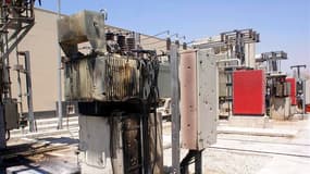 Centrale électrique endommagée dans le quartier de Kaboun à Damas. L'Armée syrienne libre (ASL) a déclaré mardi qu'elle avait déclenché une opération de "libération de Damas" et que les combats en cours depuis trois jours dans la capitale syrienne, impliq