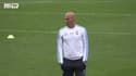 Zidane : "Le plan c'est de travailler"