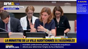 Face au RN, la ministre de la Ville défend une politique "pour la République" et non pour "un parti"