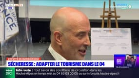 Alpes-de-Haute-Provence: Denis Vogade considère qu'il "ne faut pas être alarmiste" sur la sécheresse avant l'été