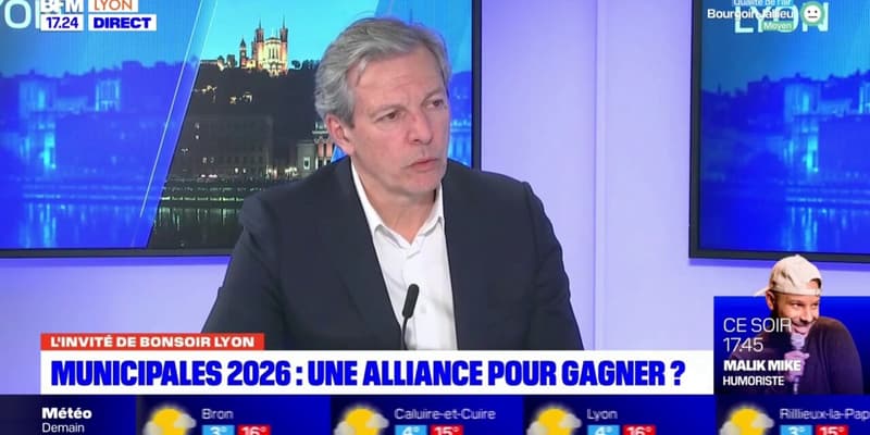 "Il faut une alliance forte": Pascal Blache évoque les municipales de Lyon en 2026