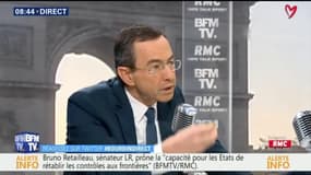 Pour Bruno Retailleau, Emmanuel Macron "est très égocentrique" et "déteste la contradiction"