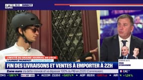 Laurent Munerot (U2P) : Fin des livraisons et ventes à emporter à 22h - 05/11