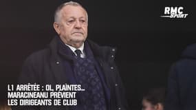 L1 arrêtée : OL, plaintes... Maracineanu prévient les dirigeants de club (et leur ego)