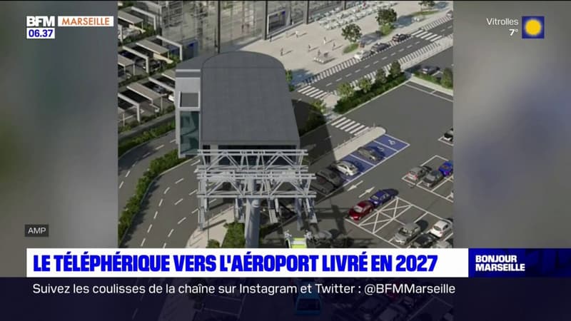 Vitrolles: le téléphérique vers l'aéroport sera livré en 2027