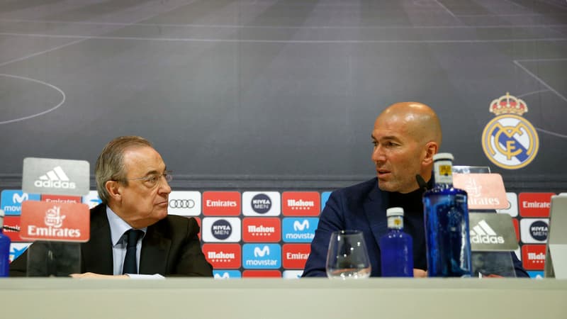 Real: "J'ai mon avis mais je ne vais pas vous le donner", lance Zidane sur la Super League