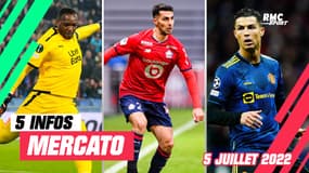 Ronaldo, Celik, Mandanda... Les 5 infos mercato du 5 juillet à la mi-journée 