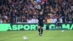 Kylian Mbappé lors de Lens-PSG (0-2, 18e journée de L1), le 14 janvier 2024