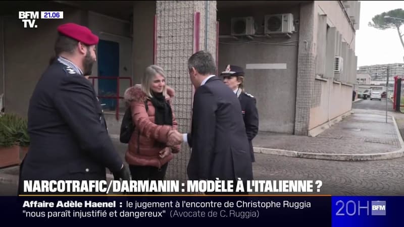 Gérald Darmanin en immersion dans les prisons pour mafieux en Italie