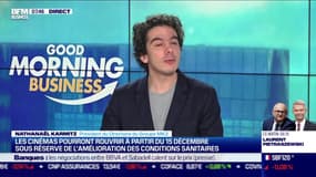 Nathanaël Karmitz (MK2): Les cinémas pourront rouvrir à partir du 15 décembre sous réserve de l'amélioration des conditions sanitaires - 27/11