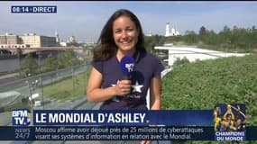 Après un mois en Russie, Ashley Chevalier garde en tête "des souvenirs incroyables"