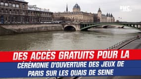 Paris 2024 : Le public pourra avoir accès gratuitement à la cérémonie d'ouverture