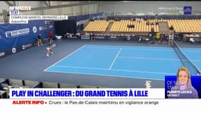 Tennis: le tournoi Play In Challenger de Lille s'est ouvert ce lundi
