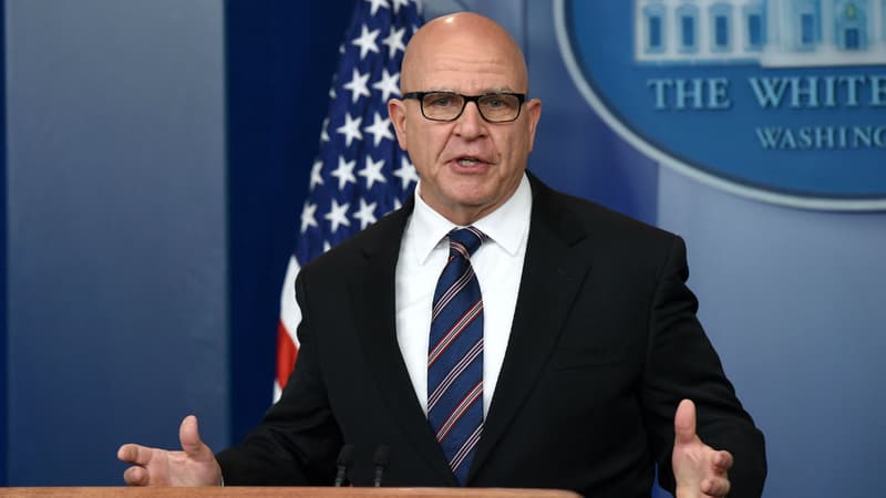 Le conseiller américain à la sécurité nationale H.R. McMaster s'exprime lors d'une conférence de presse à la Maison Blanche, à Washington DC le 16 mai 2017.