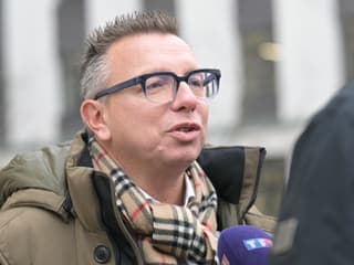 Cyril Chabanier, président de la CFTC, le vendredi 18 janvier à Paris après la rencontre entre le Premier ministre François Bayrou et les partenaires sociaux